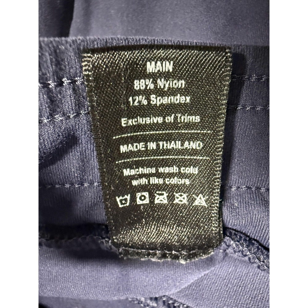 Public Rec Pants Mens 38x28 (38x30) Blue Stretch Chino Zip Pocket Travel Casual - Picture 5 of 12